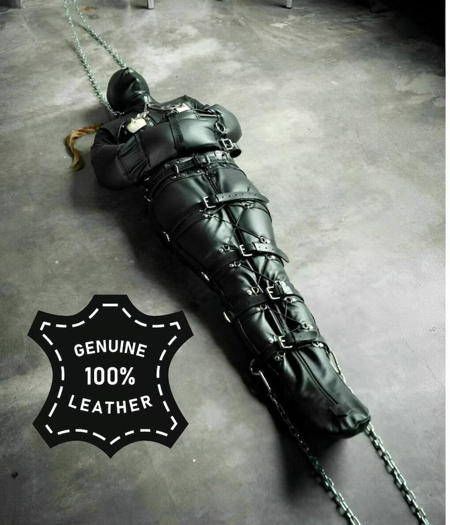 bondage gear leather Genuine BDSM Leather Sleepsack – Shop Now & Save 10%