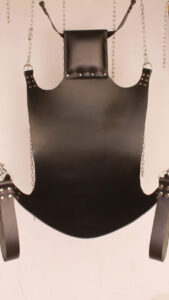 leather slings, leather swings, bdsm leather sling