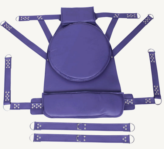 Premium Leather Sex Swing for Fetish Play