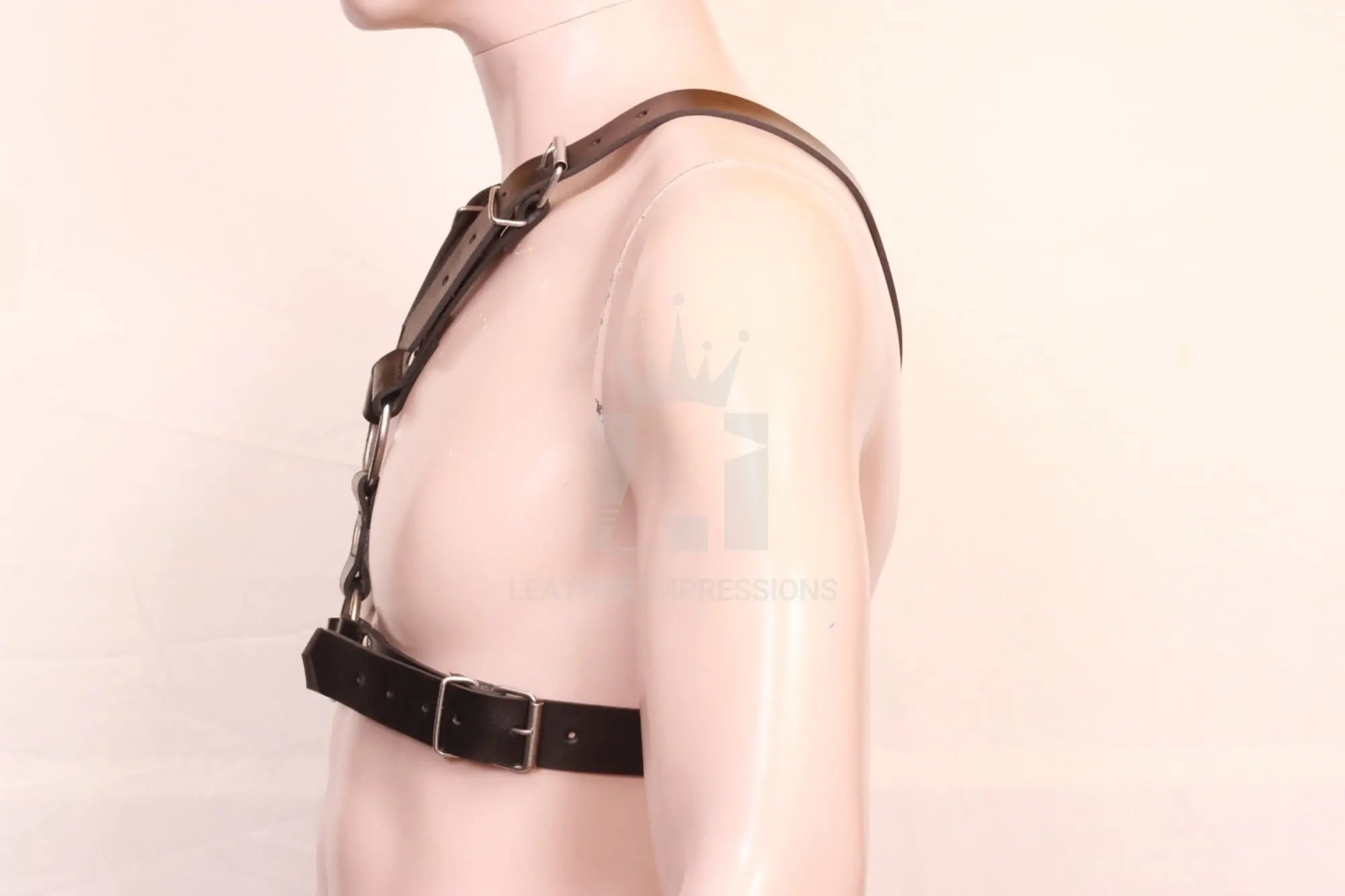 Leather Chest Harness, Leather Harness, Bdsm harness