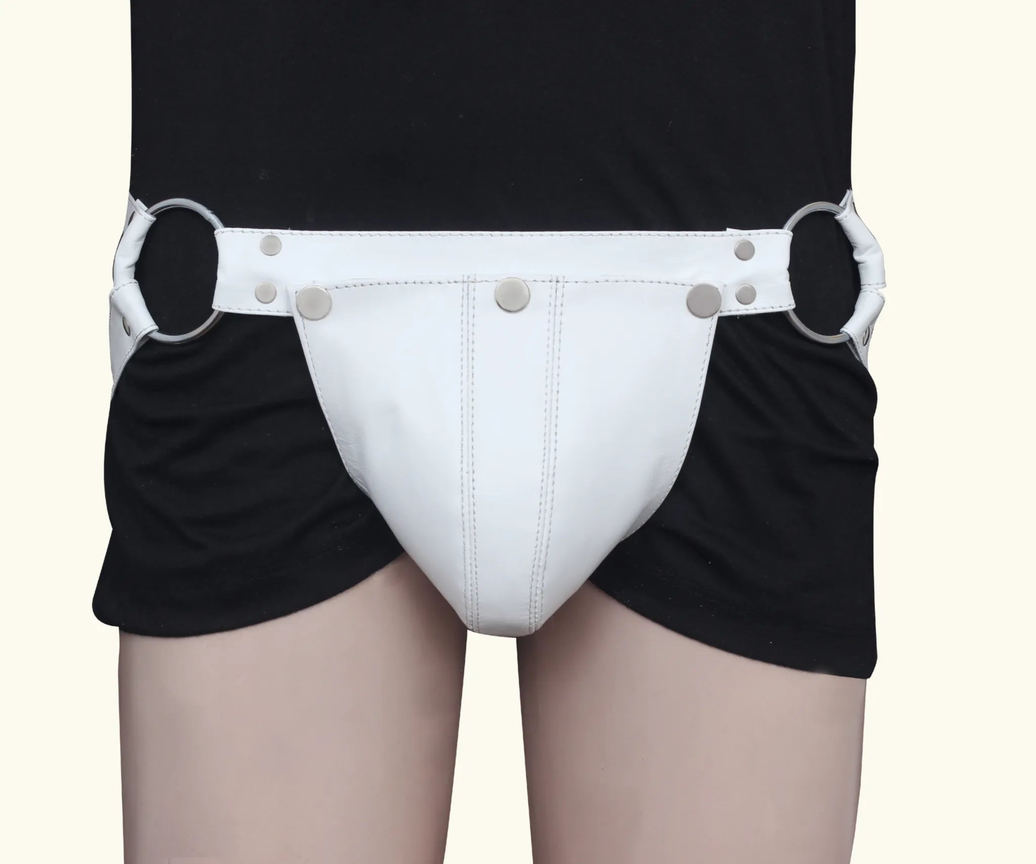      leather jockstrap, leather jockstrap with removable cod piece, leather thong, leather underwear, BDSM Jockstrap, leather bondage jockstrap, brown soft leather jockstrap