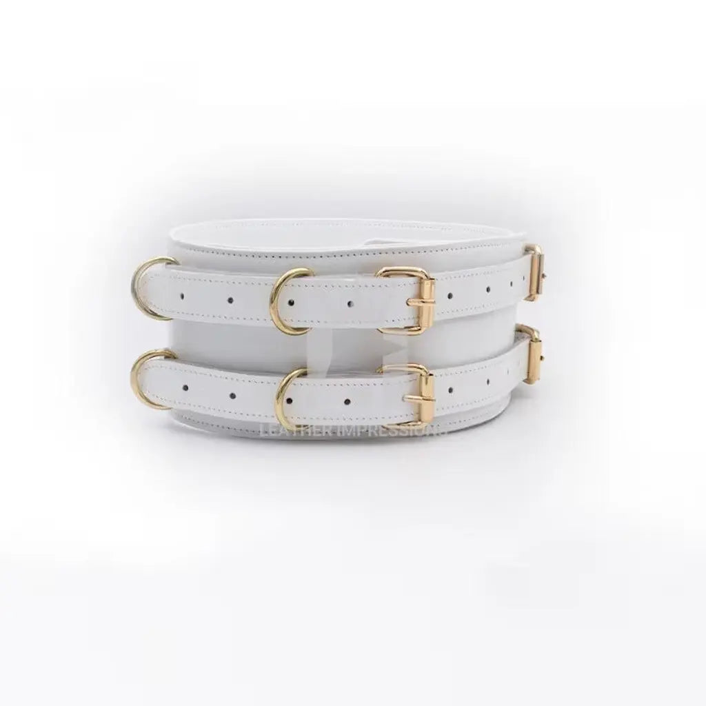 Leather Bondage Waist Belt, Leather Waist Belt