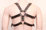Leather Bondage Harness , Bdsm Harness, Mens Leather Harness,