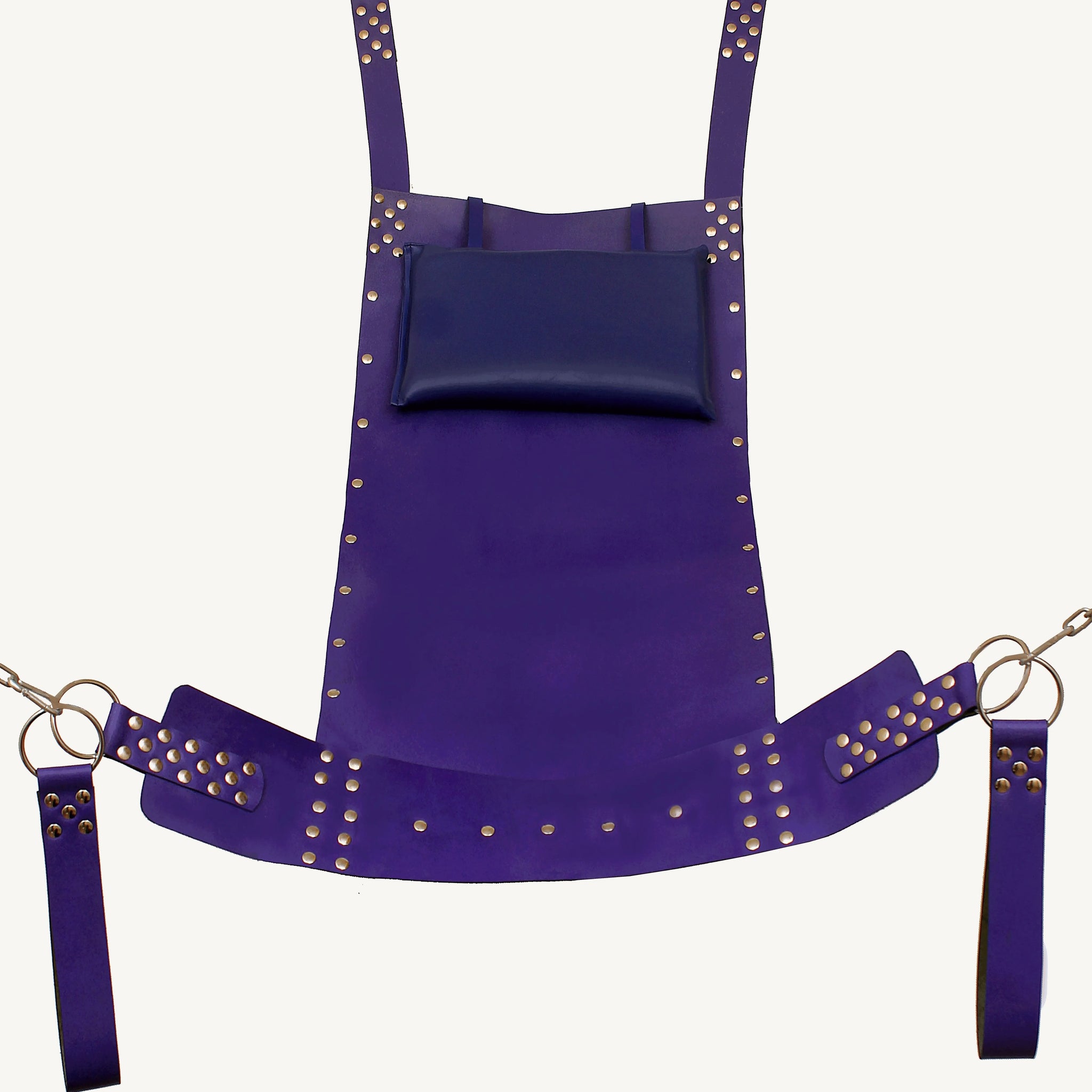 Leather Sex Swing,Genuine Cowhide Leather swing,4-point leather swing design.