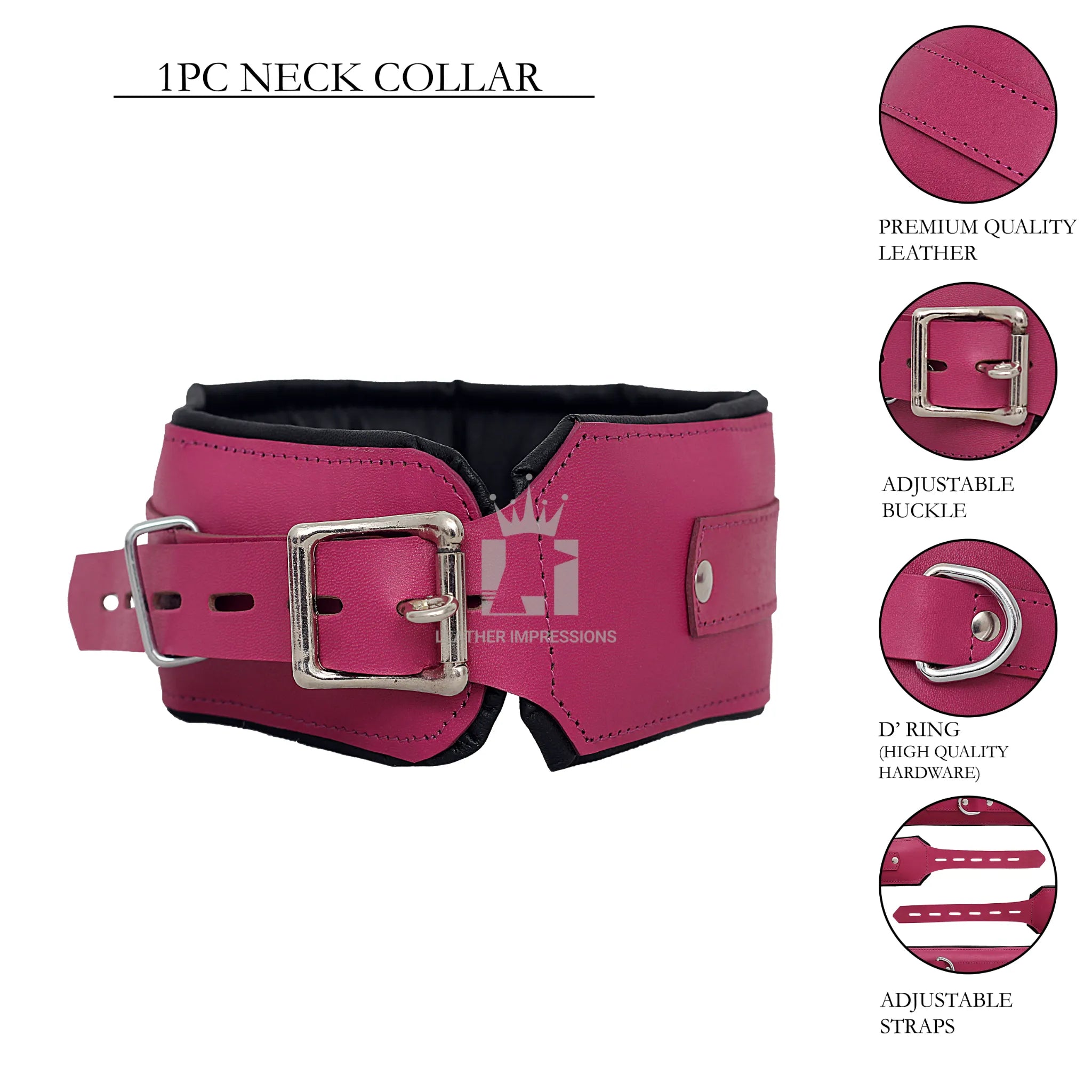 purple leather bondage set, full body leather restraints, wrist ankle thigh neck bondage gear, cowhide BDSM restraints, padded leather cuffs with D-rings, adjustable bondage cuff set, purple BDSM accessories, luxury leather bondage kit
