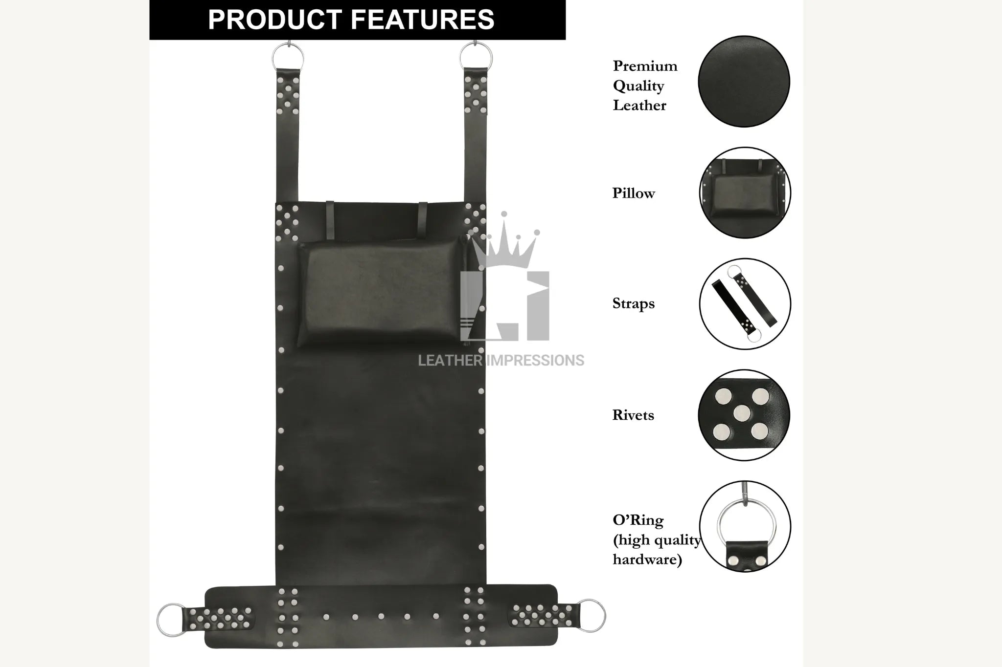 Leather Bondage Swing

Genuine Leather Sex Swing
BDSM Leather Swing
Handmade Leather Bondage Swing
Heavy-Duty Sex Swing
4-Point Leather Sex Swing