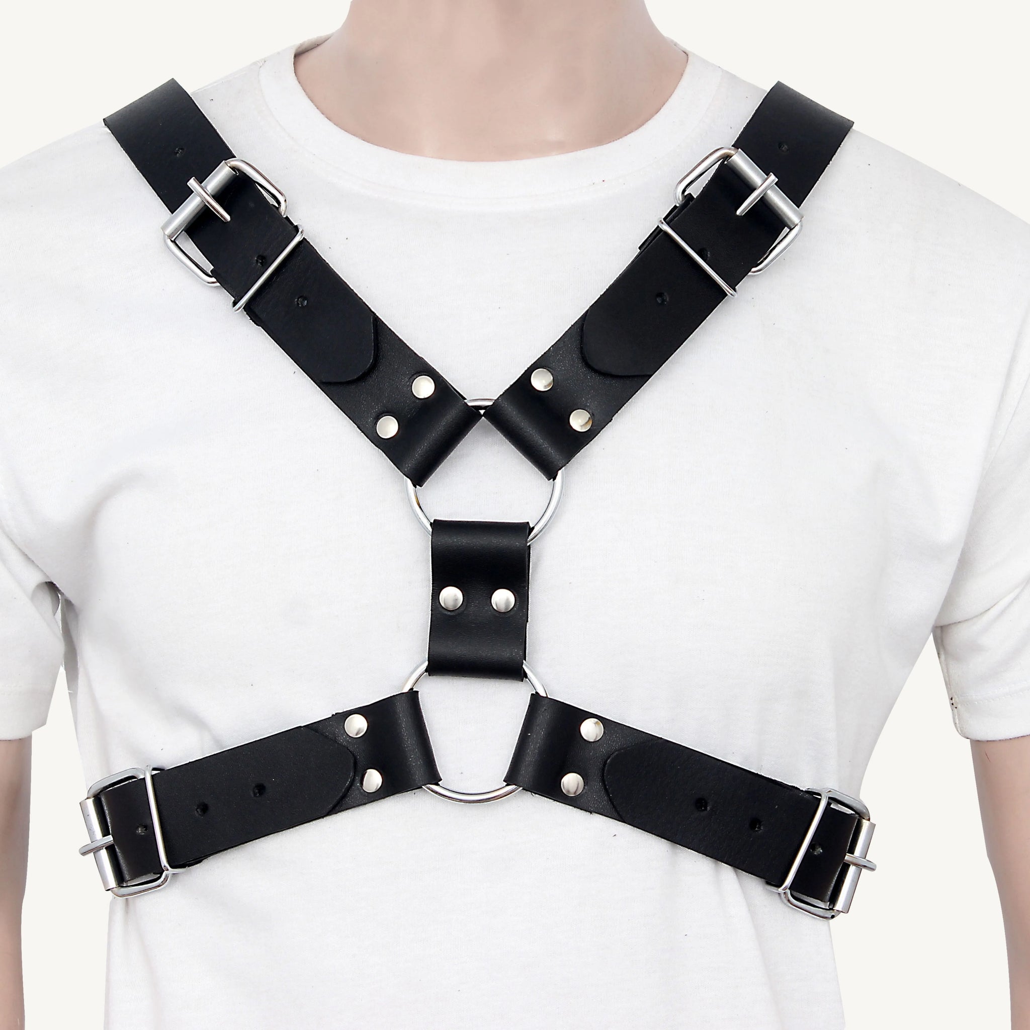 leather suspension cuffs, Bondage suspension cuffs D-ring suspension cuffs