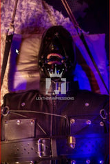 Bondage sleepsack, leather sleepsack