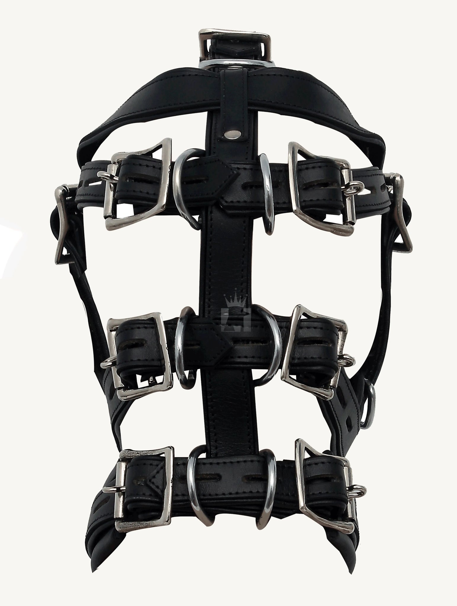 Leather Bondage Hood, Leather Hood, Bdsm Hood, Leather Muzzle