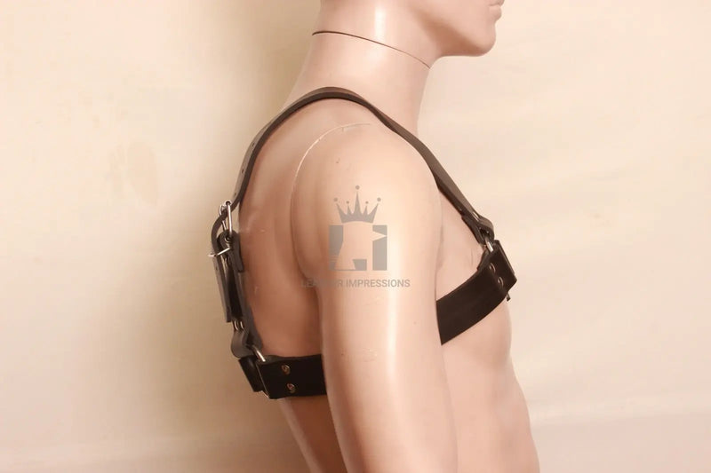 Leather Chest Harness, bdsm harness, mens leather harness