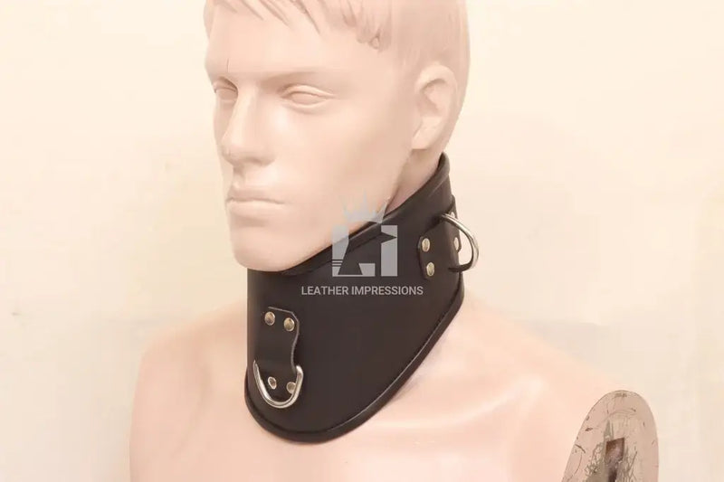 Leather Posture Collar, Gay leather Posture Collar