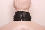 Leather Posture Collars, Leather Bondage Posture Collars