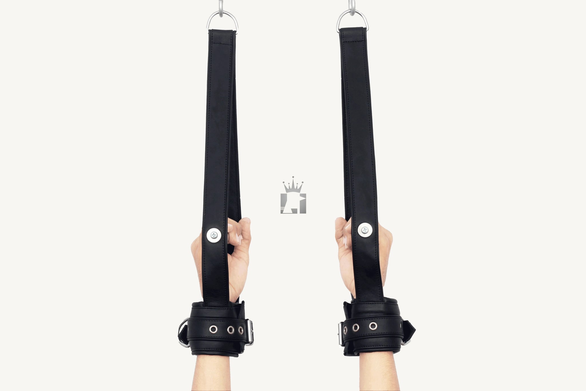 suspension cuffs, bdsm suspension cuffs, bondage suspension cuffs, ankle suspension cuffs, leather suspension bondage, leather suspension cuffs, suspension restraints, suspension wrist cuffs, suspension cuff, wrist suspension cuffs, suspension ankle cuffs