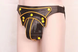 leather Jockstrap, Mens leather Jockstrap, 