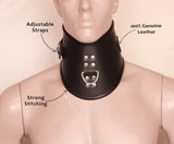 Leather Posture Collar, Gay Leather Posture Collar,