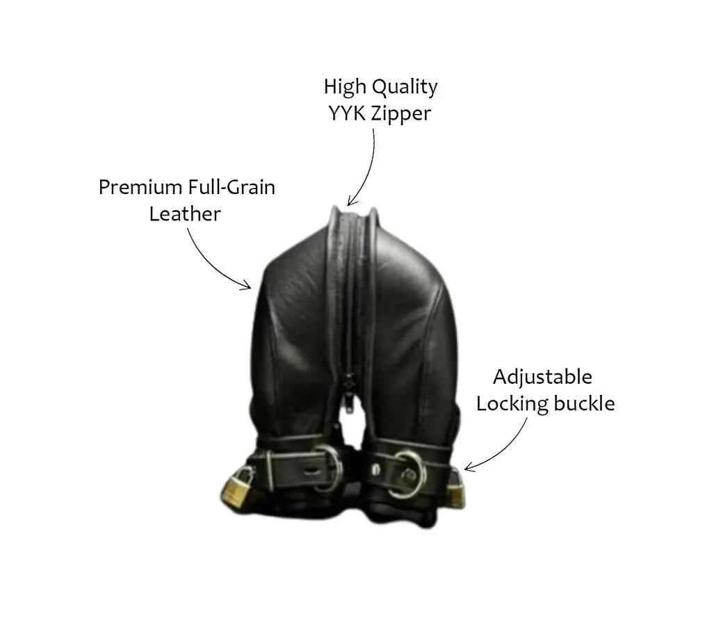 Leather Bondage Mittens, Leather Mittens,