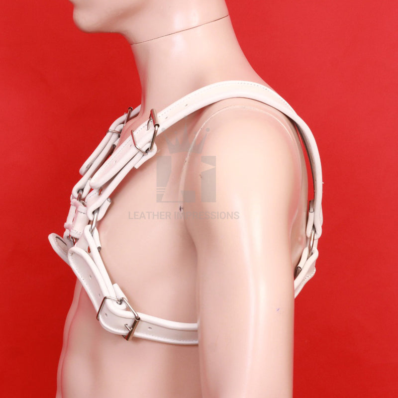 leather bondage harness, Leather Harness, Bdsm Harness