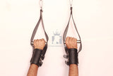 Suspension Wrist Cuffs, Leather Suspension Cuffs