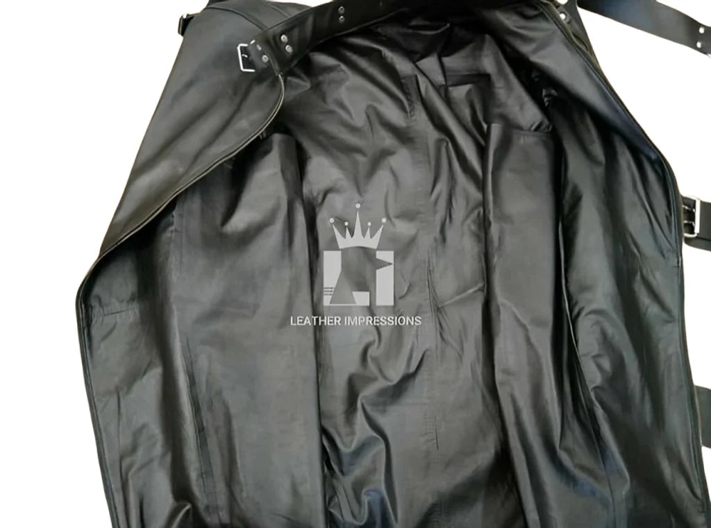 Genuine Leather Bondage Sleepsack with Adjustable Straps
