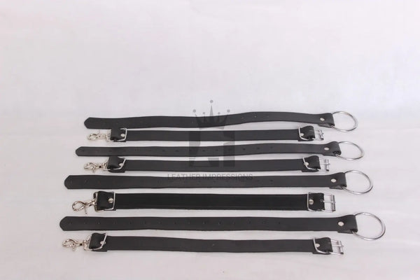 Leather Restraints Belts, BDSM Leather Belts,