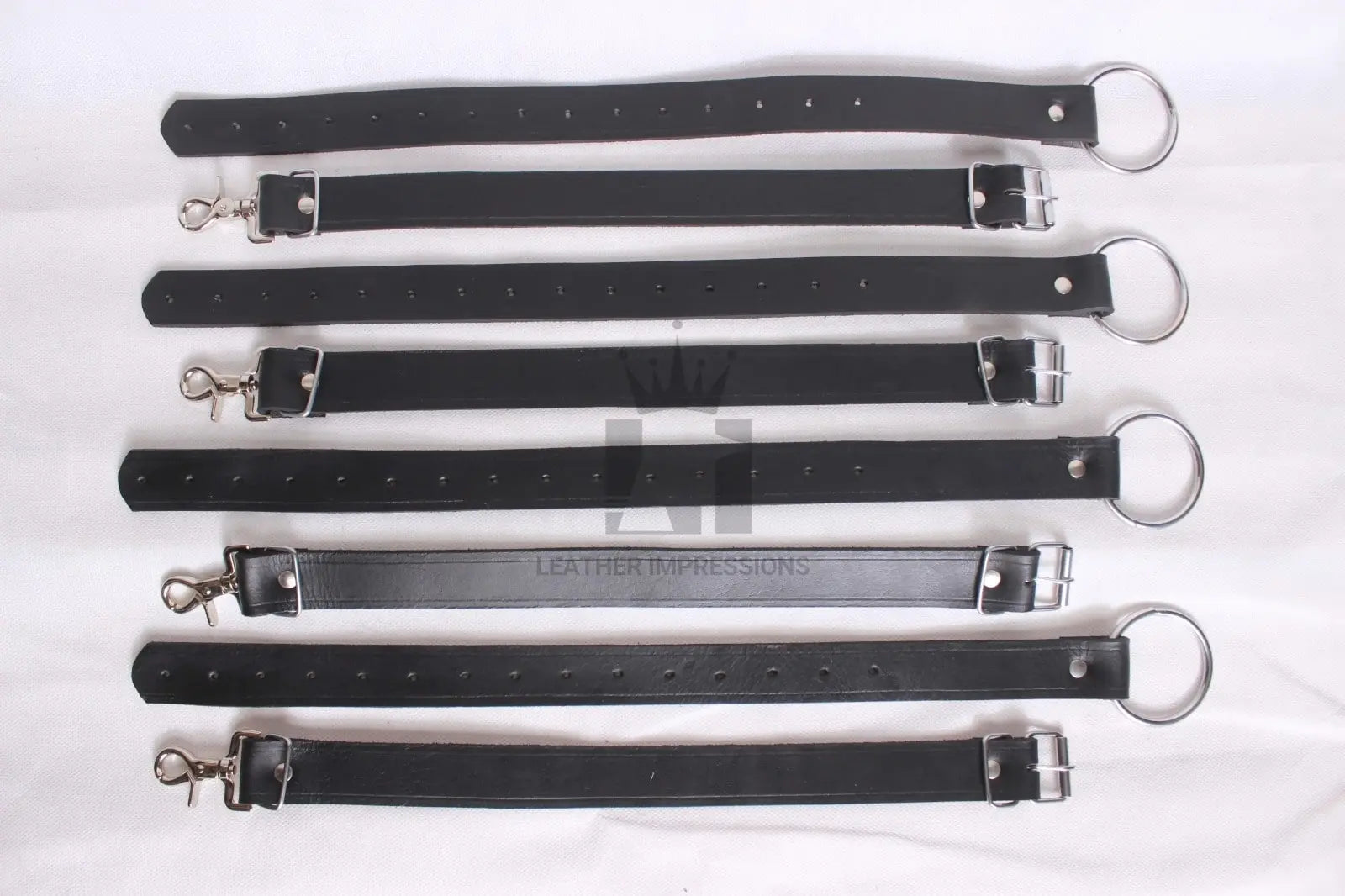 Leather Restraints Belts, BDSM Leather Belts,