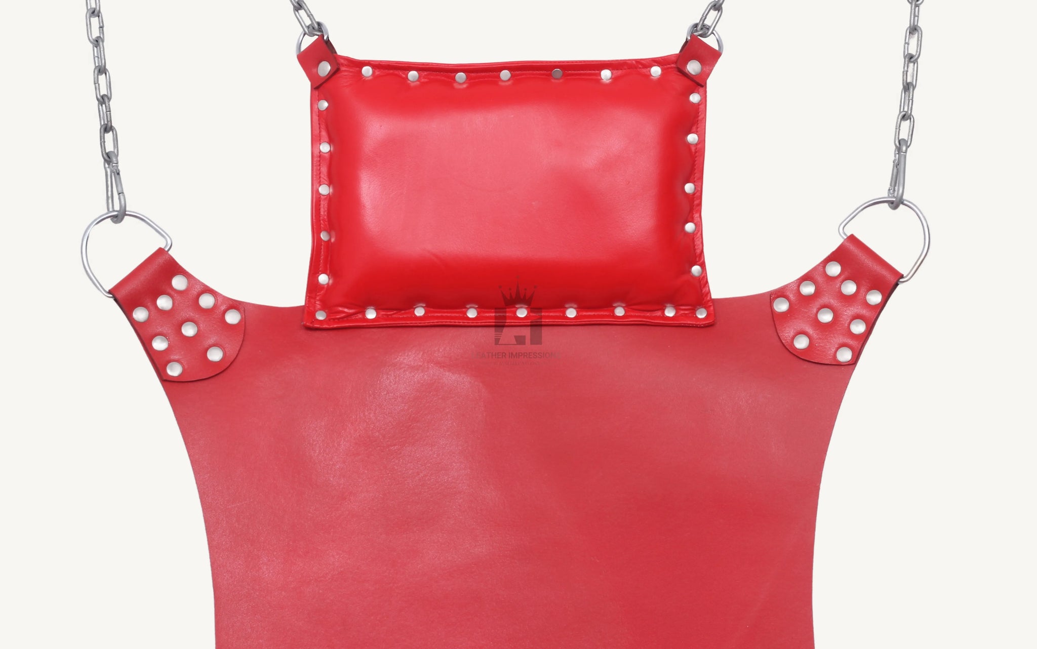 Leather Bondage Swing, Leather BDSM Swing, Leather Swing, BDSM Play Swing, Leather swing for Bondage Play