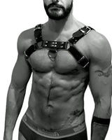 Mens Leather Chest Harness, Leather Chest Harness