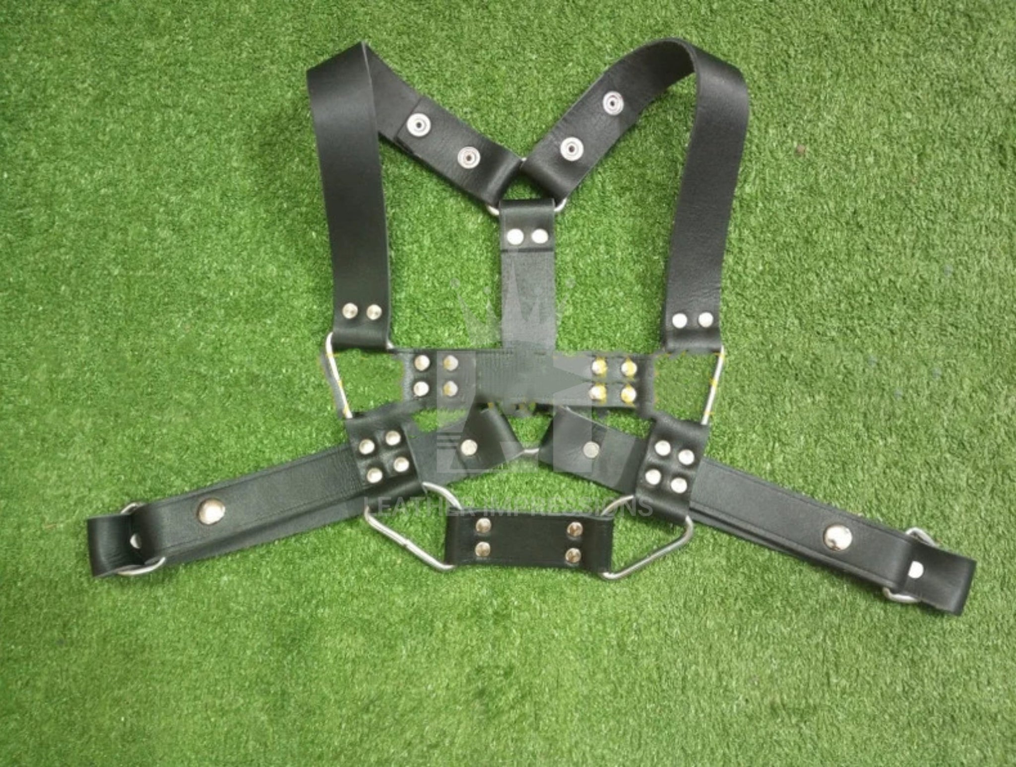 Product image of model wearing BDSM Chest Harness