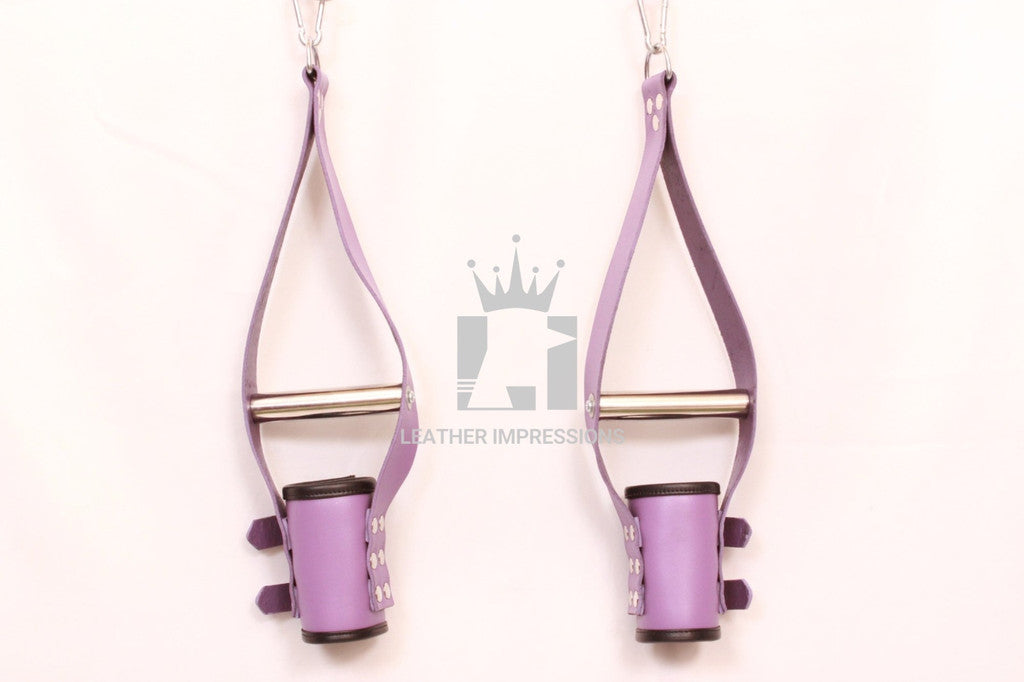 suspension cuffs, bdsm suspension cuffs, bondage suspension cuffs, ankle suspension cuffs, leather suspension bondage, leather suspension cuffs, suspension restraints, suspension wrist cuffs, suspension cuff, wrist suspension cuffs, suspension ankle cuffs