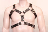 Leather Bondage Harness , Bdsm Harness, Mens Leather Harness,  