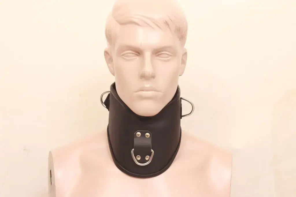 Leather Posture Collar, Gay leather Posture Collar