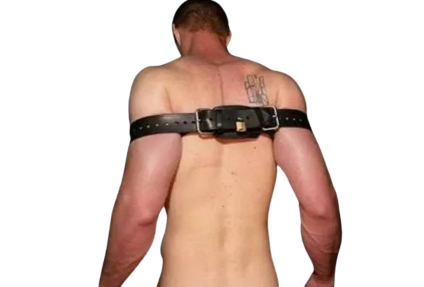 Leather Handcuffs, Leather Bondage Handcuffs, BDSM Handcuffs, Bondage Cuffs, Leather Bicep Restraints
