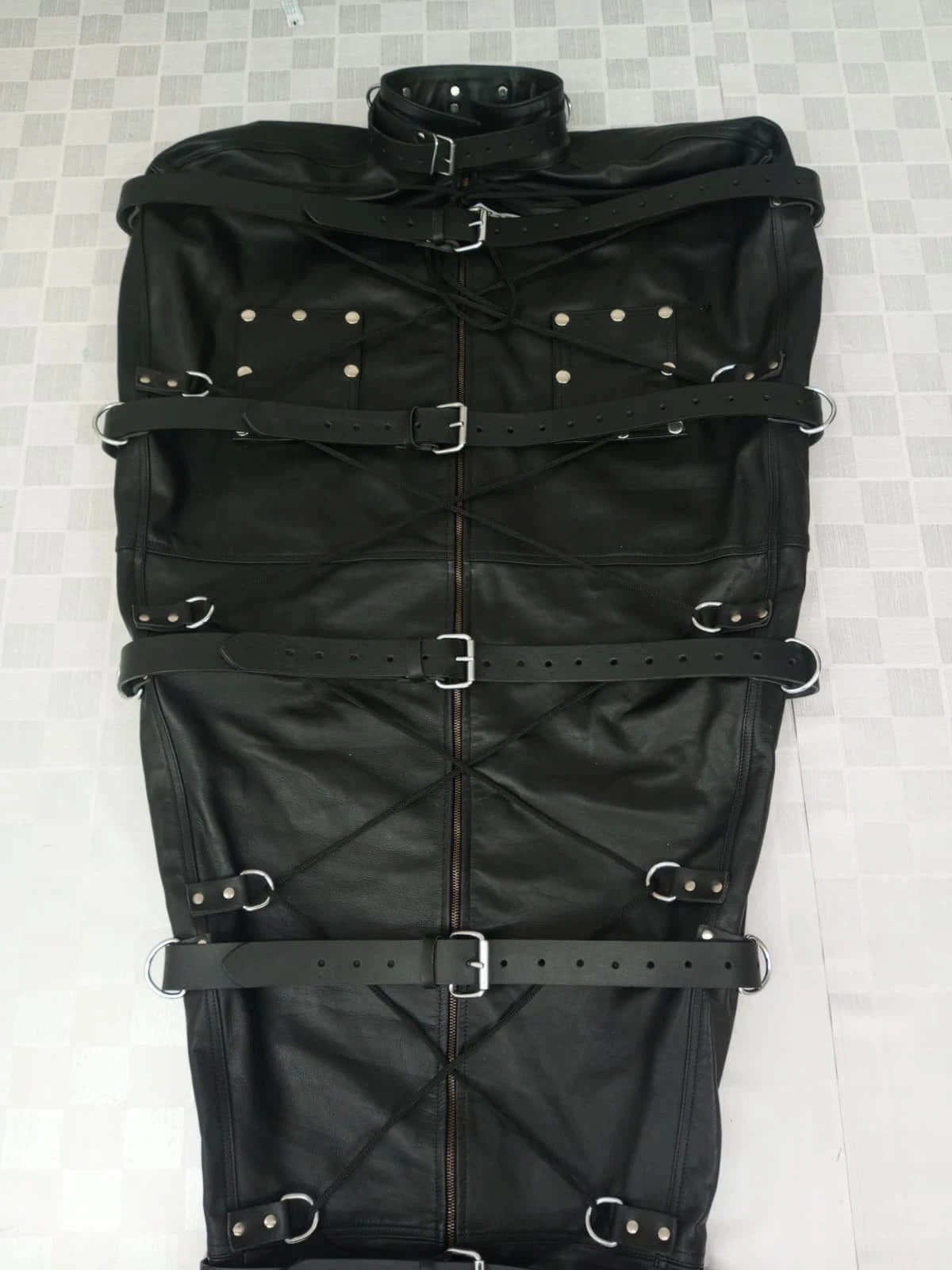 Lockable Sleepsack Buy Now Bondage Leather Sleepsack & Get 15% OFF