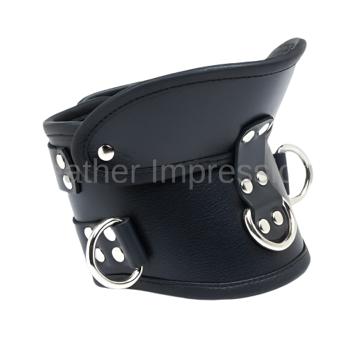 Leather bondage collar, bdsm collar, slave collar, Leather Bondage collars, BDSM collars, Bondage collars, bdsm collar, bondage slave collars, padded collars, slave collars bondage , bondage slave collar, bdsm slave collar, restraint collar, leather restraints collar, leather bdsm bondage collar