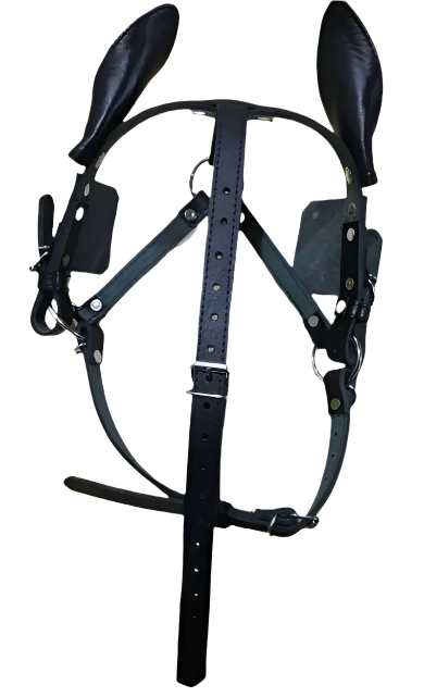 Product view of Genuine leather Gay Bondage Muzzle