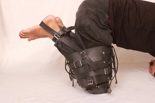 Genuine Leather Leg Binder