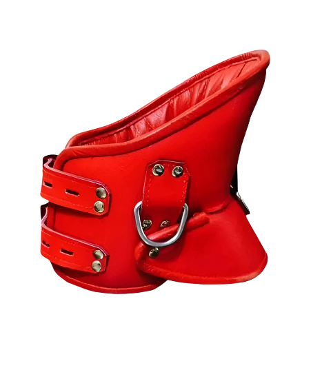 leather bdsm collar, leather bondage collar, leather slave collar, leather neck restraint, leather posture collar, posture collar bondage, bdsm posture collar