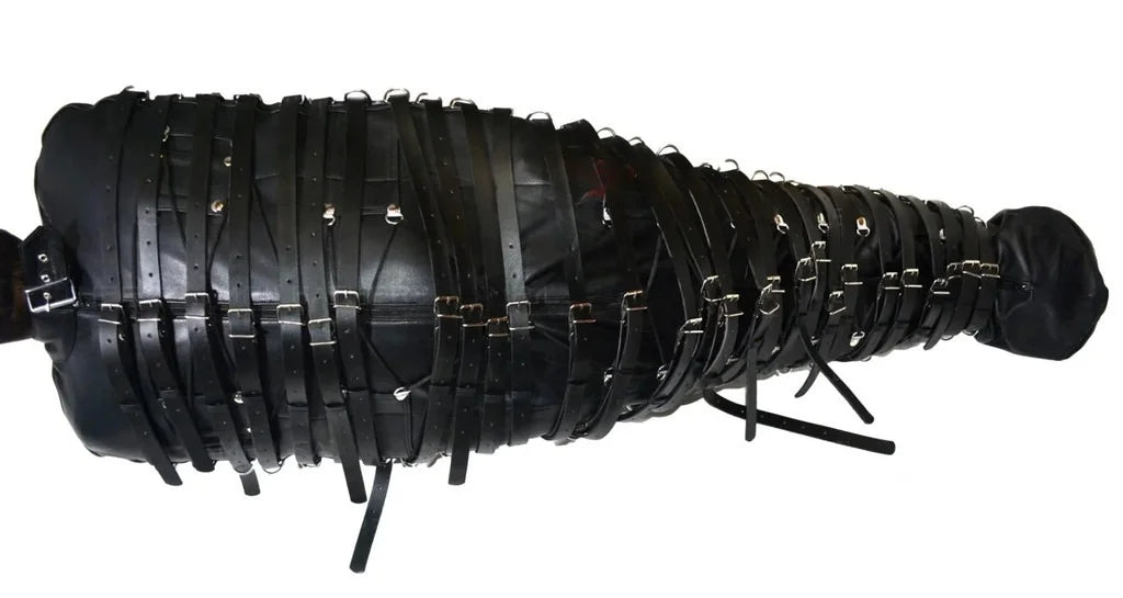Genuine Straight Jacket Leather Sleepsack | Mummy Gimp Bag