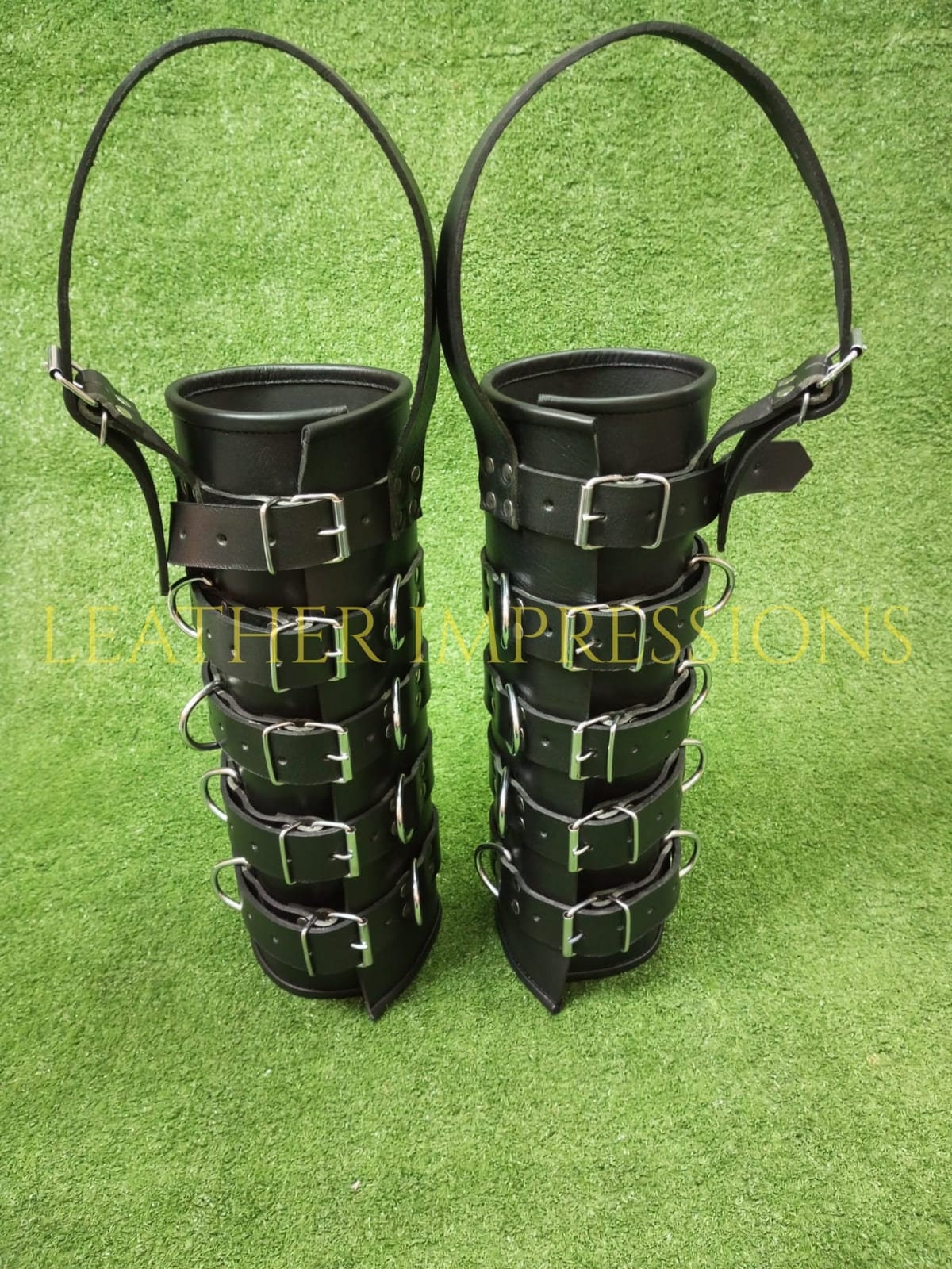 BDSM Leg Binder with Straps, ankle cuffs bdsm, bdsm leather cuffs, mens leather cuff, bondage restraints