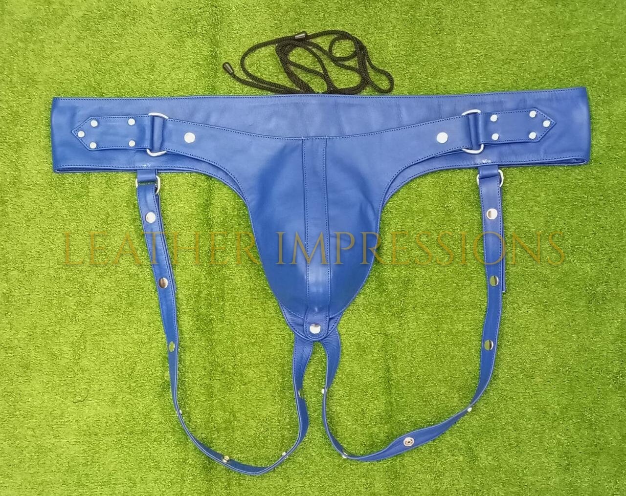 Gay Adult Leather Men Thong | Leather Jockstraps