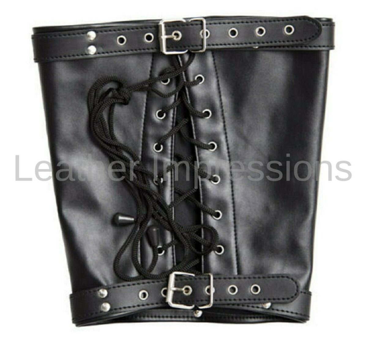 Genuine Leather BDSM Leg Binder, bdsm wrist and ankle cuffs, extreme bondage restraints, bdsm leather restraints