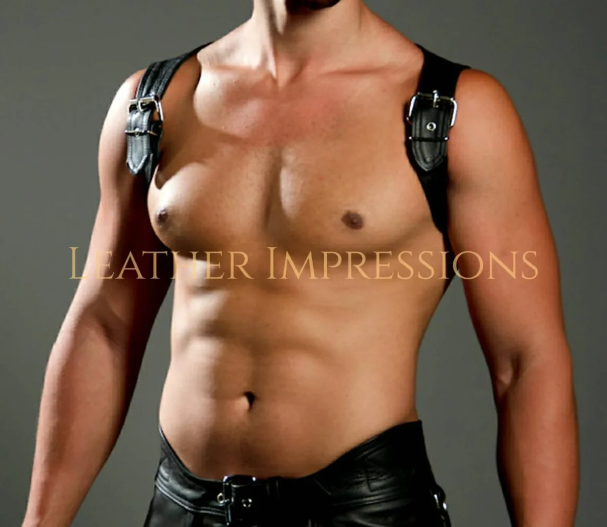 Leather Bondage Harness, Leather Bondage Harness Chest, bdsm leather harness, leather mens harness